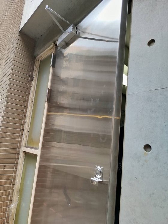 桃園八德不鏽鋼防火門安裝施工